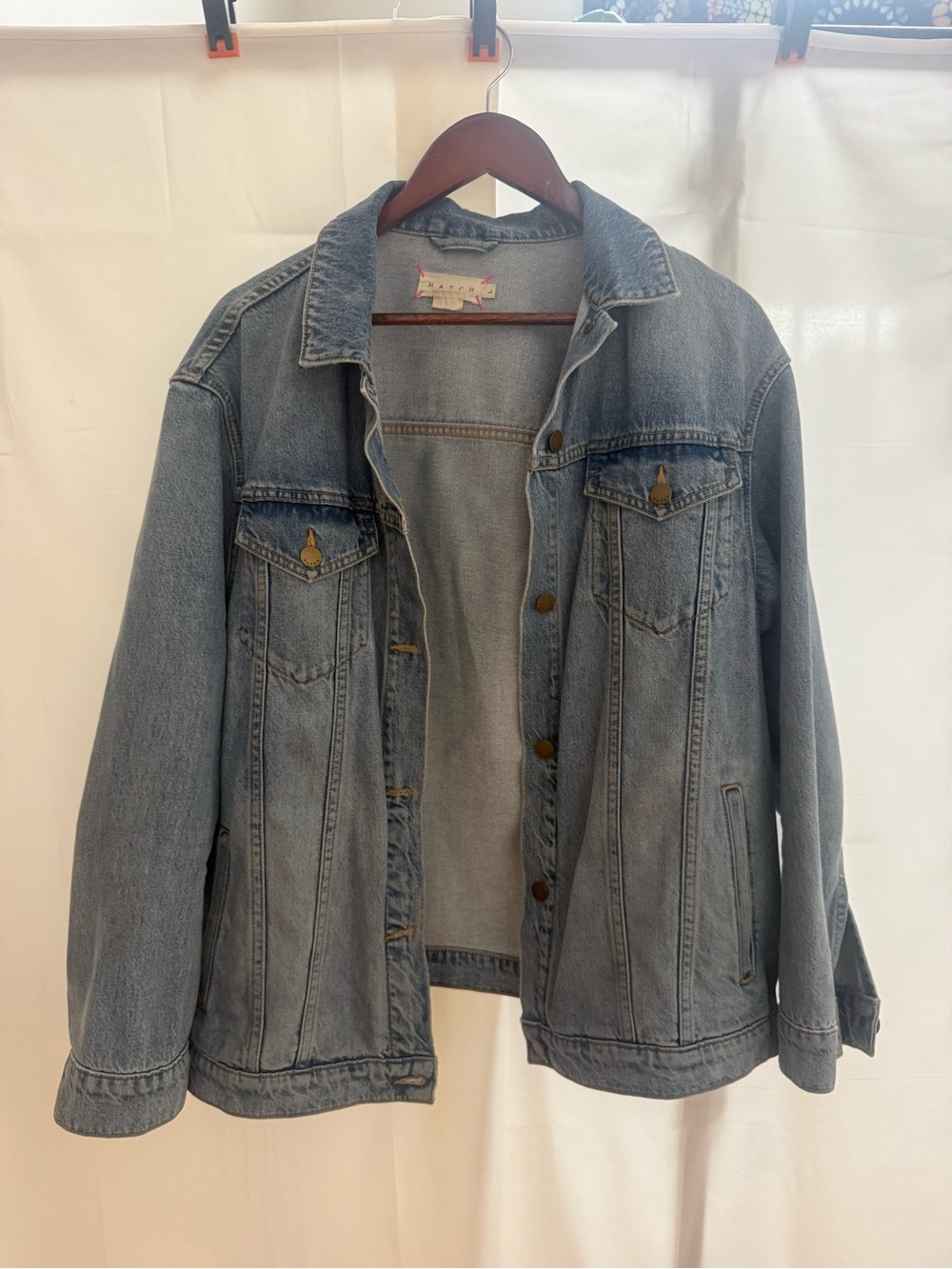 Hatch Lightwash Soft Denim Jacket